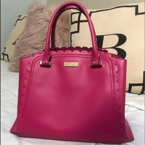 Kate Spade Scalloped “Bowling” Style Purse